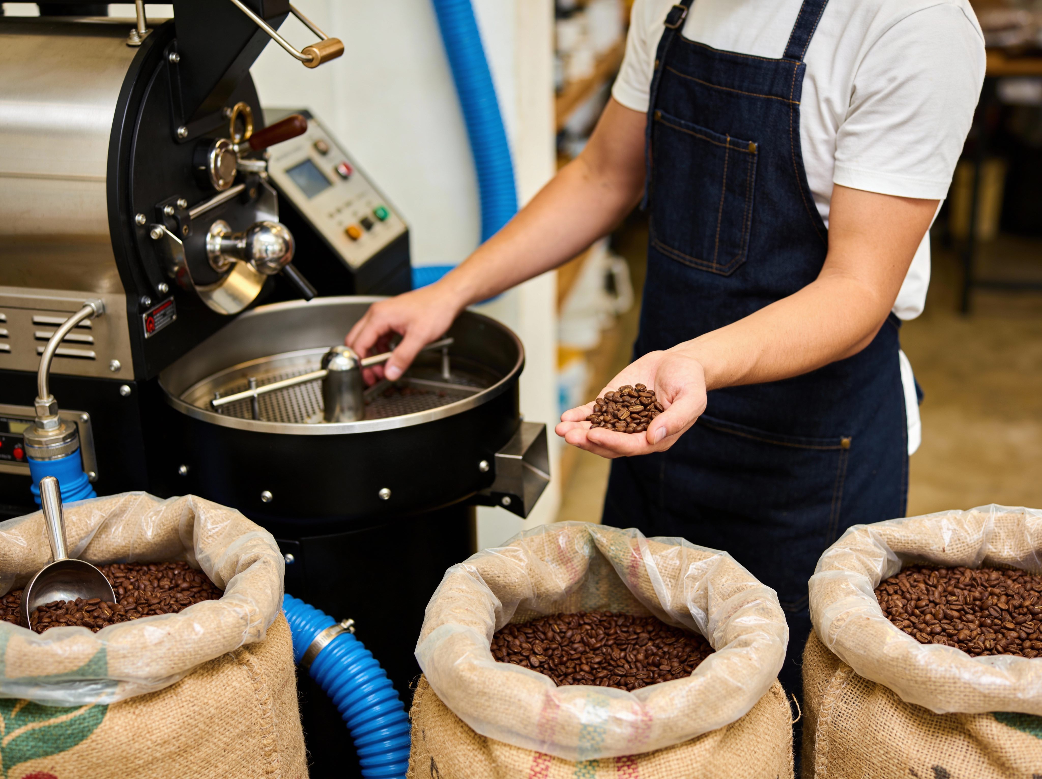 Coffee roasting process