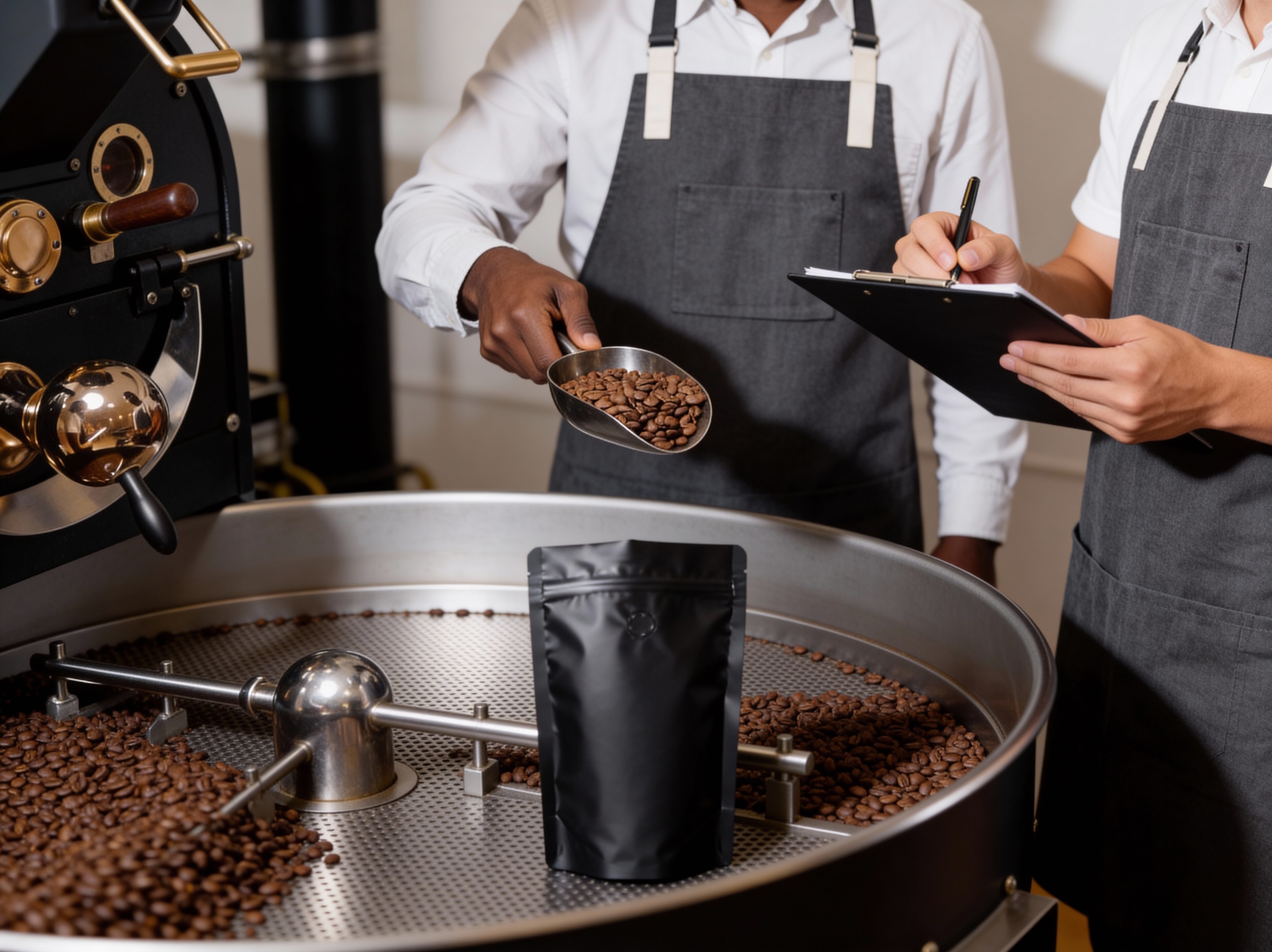 Coffee roasting quality control